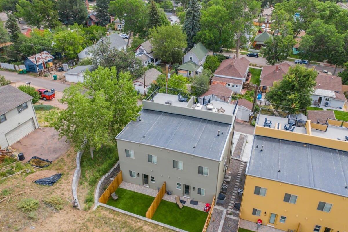 4Bd Home W Rooftop Patio Fire Pit & Mountain Views Colorado Springs Eksteriør billede