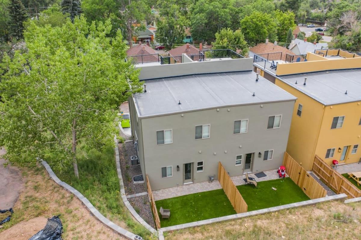 4Bd Home W Rooftop Patio Fire Pit & Mountain Views Colorado Springs Eksteriør billede