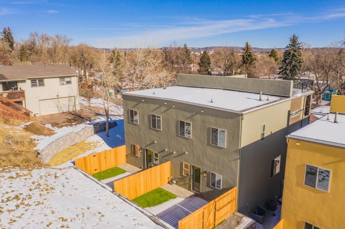 4Bd Home W Rooftop Patio Fire Pit & Mountain Views Colorado Springs Eksteriør billede